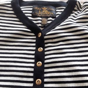 Ralph Lauren Top  Stripped Nautical PL Great Condition